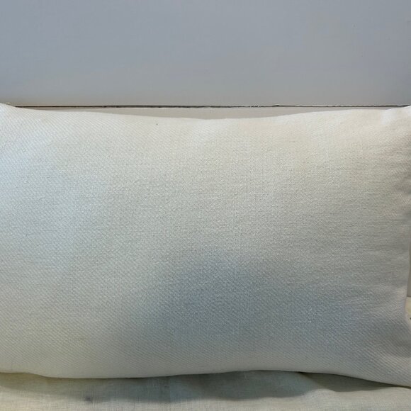 Indigo Cotton / Linen Pillow Cover - Picture 2 of 8